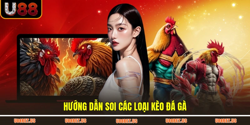 Hướng dẫn soi các loại kèo đá gà