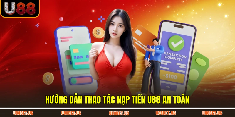 Hướng dẫn thao tác Nạp tiền U88 an toàn