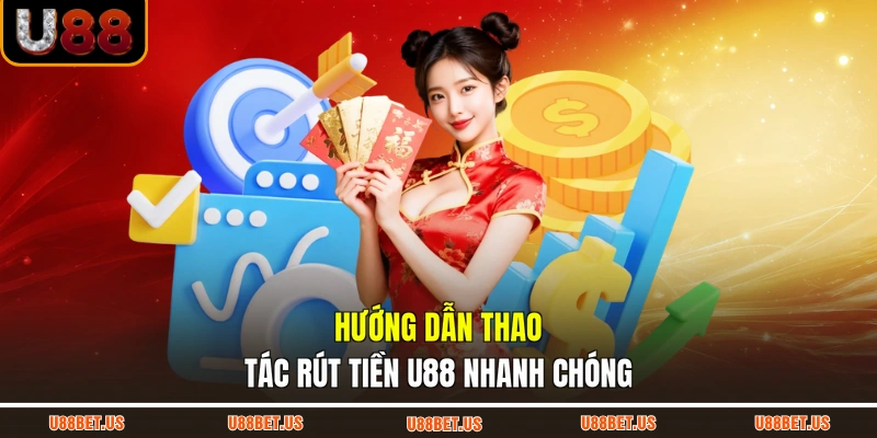 Hướng dẫn thao tác rút tiền U88 nhanh chóng