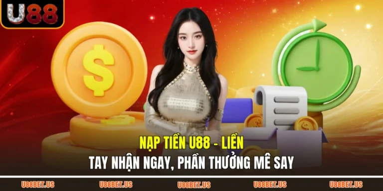 Nạp Tiền U88 - Liền Tay Nhận Ngay, Phần Thưởng Mê Say