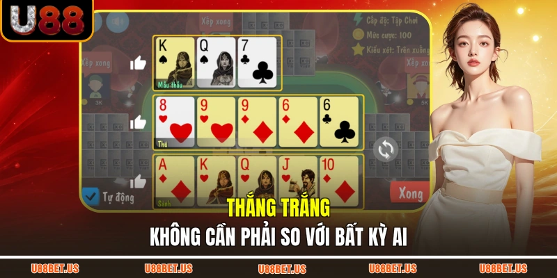 Thắng trắng không cần phải so với bất kỳ ai